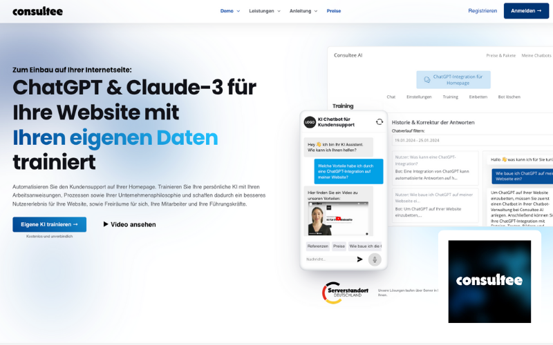 Webdesign Bremen KI Chatbot